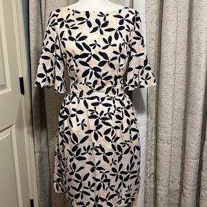 Pretty Eliza J dress with ruffle sleeves